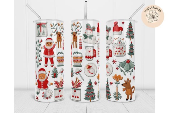 20oz Deer Embroidery Christmas Tumbler Review