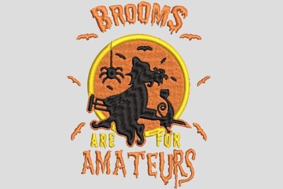 Brooms Are for Amateur Embroidery File Review