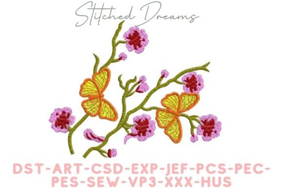 Butterflies and Flowers Embroidery Review