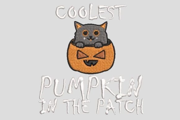 Coolest Cat Pumpkin Embroidery Review