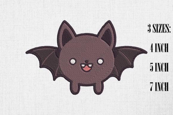 Cute Bat Halloween Embroidery Design Review
