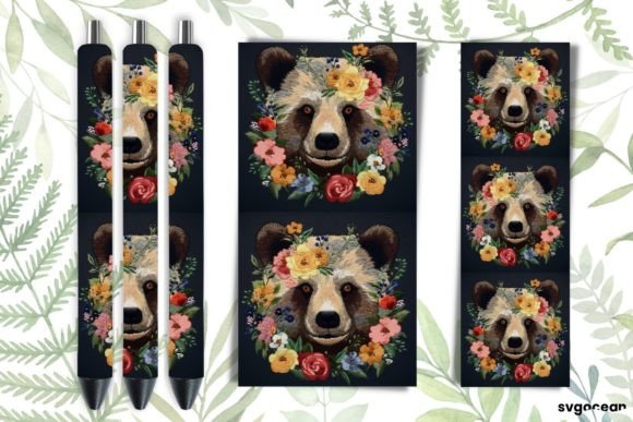 Embroidery Bear Pen Wraps Sublimation Review