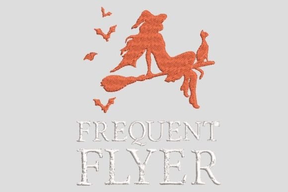 Frequent Witch Broom Flyer Embroidery Review