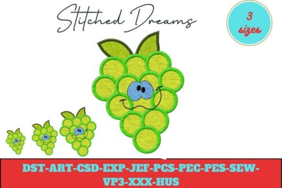 Happy Grape Embroidery Design Review