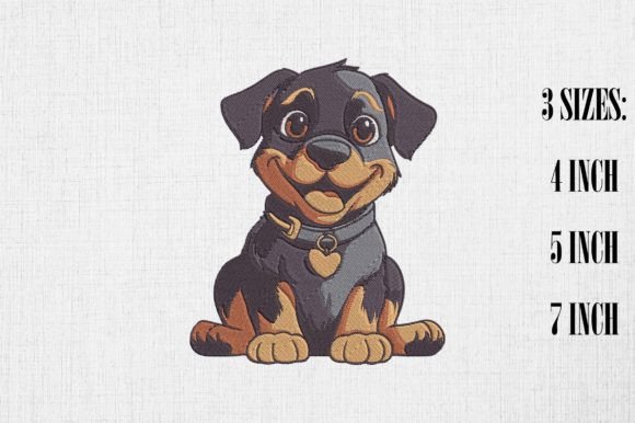 Lovable Rottweiler Embroidery Design Review