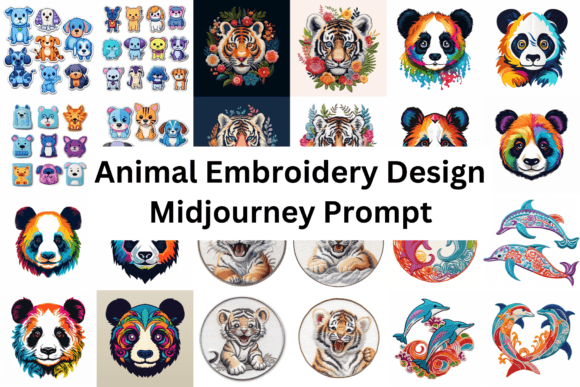 Prompt for Animals Embroidery Design Review