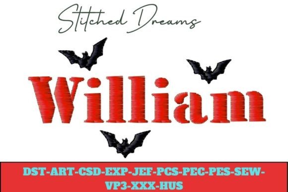 William Embroidery Design Review